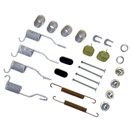 CROWN AUTOMOTIVE 1997-06 Tj Wrangler/90-95 Yj Wrangler/90-01 Xj Cherokee/90-92 Mj Comanche Drum Brake Hardware Kit H7170